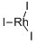 Factory Price Rhodium Triiodide / Chemical Catalyst CAS 15492-38-3